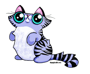 Funny cat adoptable purple tiger by KingZoidLord on DeviantArt