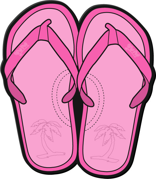 Flip Flop Stuff | Logo Products 4 Less - ClipArt Best - ClipArt Best