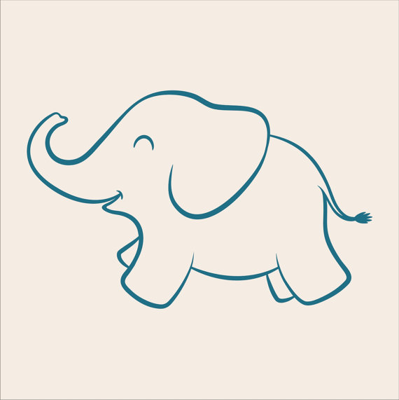 Best Photos of Baby Elephant Stencils Printable - Free Printable ...