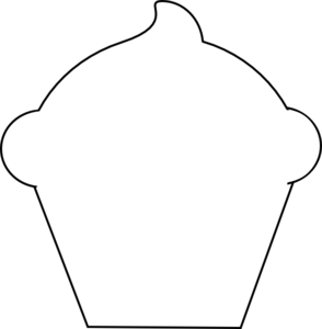 Cupcake clip art - vector clip art online, royalty free & public ...