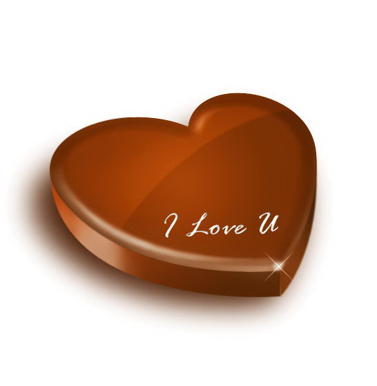 PSD Heart Shaped Chocolate Web Design Templates - Hative