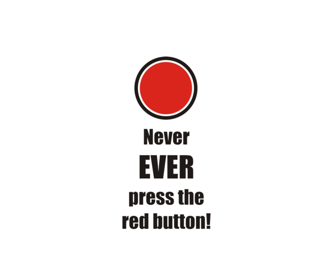MySoti - tragicdwarf - 'Never ever press the red button!!'- Tees
