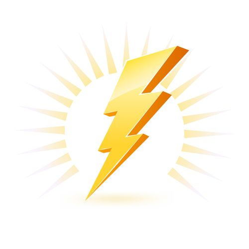 Lightning Bolt Template