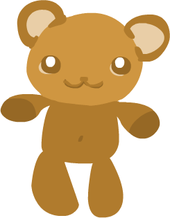 ROYALTY FREE CLIPARTS: Brown Teddy Bear clipart