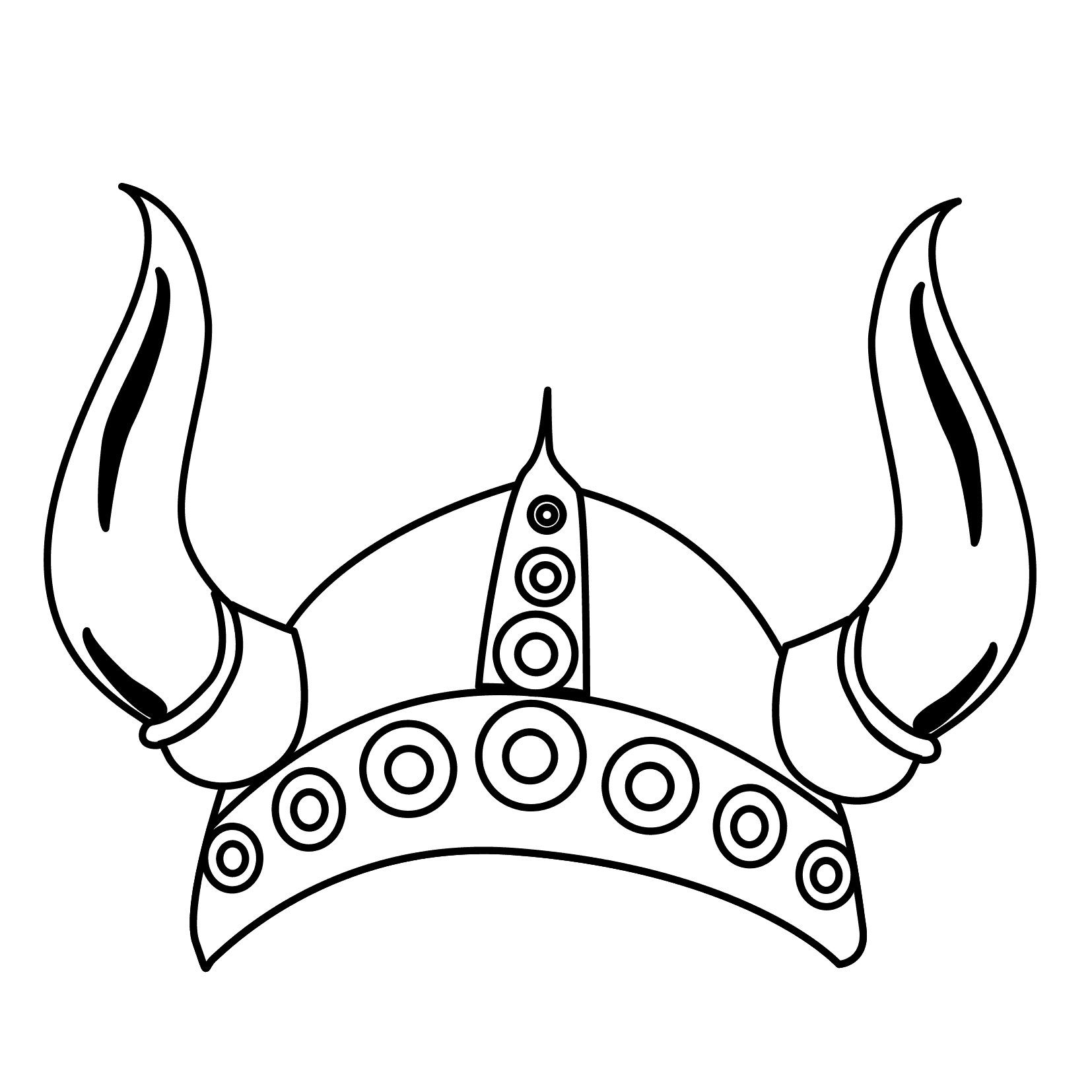 Coloring Page Helmet Img 10631