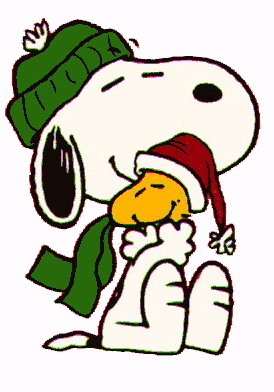 Christmas Snoopy Clip Art Picture