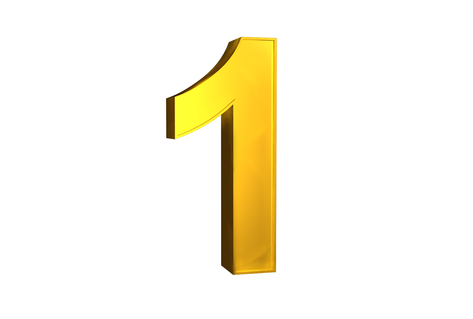 PNG PARK - High Res PNG Files: 3D NUMBERS