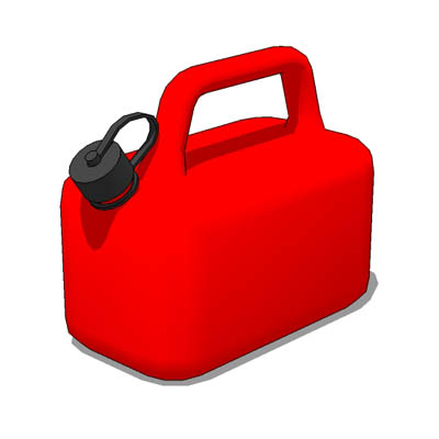 Gas can 3D Model - FormFonts 3D Models & Textures