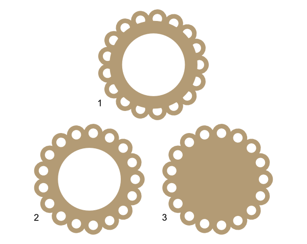 Half loop circle frame | Images By Heather M's Blog