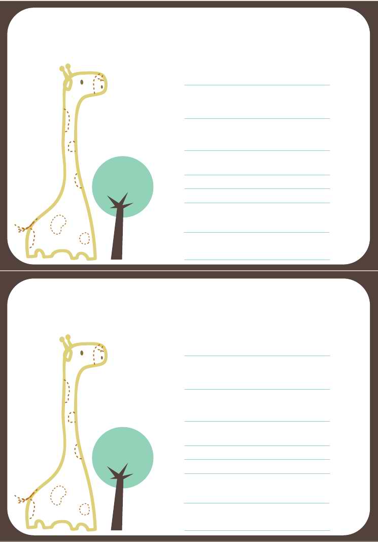 5+2 Free, Unique Baby Shower Invites