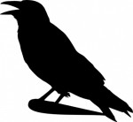 Crow Silhouette Vector | Download free Vector