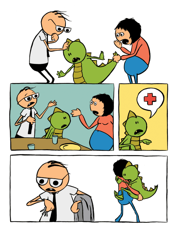 Baby Dragons Are No Fun, part 2 / Top Shelf 2.0