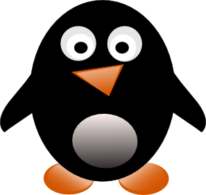 Jesusfreak Penguin clip art - vector clip art online, royalty free ...