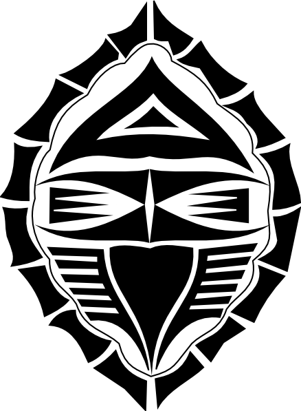 Tribal Bamboo clip art - vector clip art online, royalty free ...