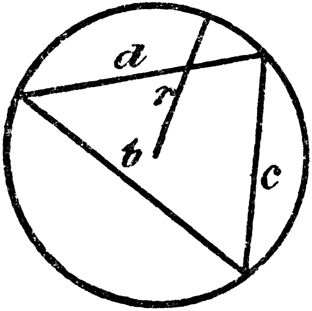Triangle Inscribed In A Circle | ClipArt ETC