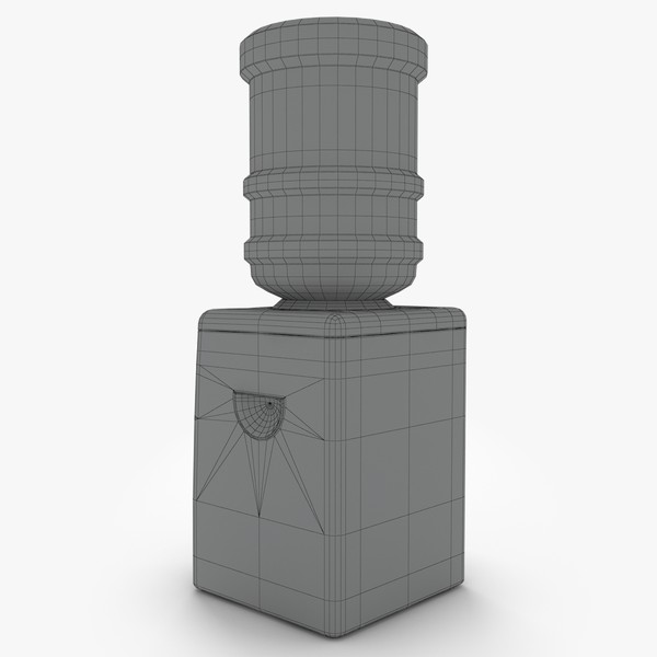 3d model water cooler