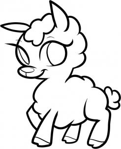 Animals - How to Draw a Sheep For Kids