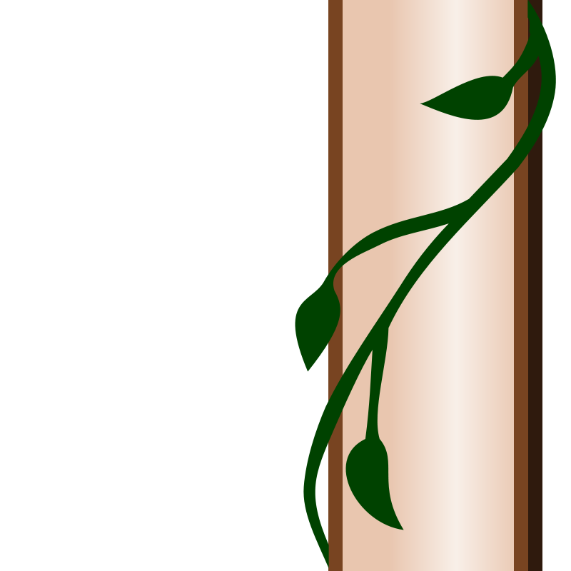 Clipart - RPG map ivy border 4