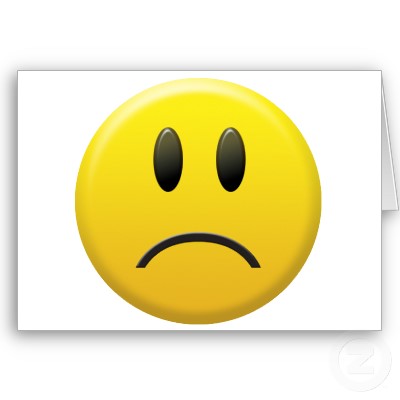 Sad Smiley Face Clip Art - Free Clipart Images