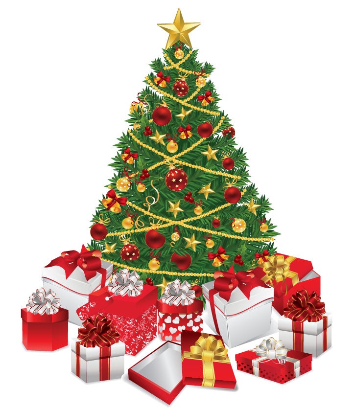 Cartoon Christmas Presents