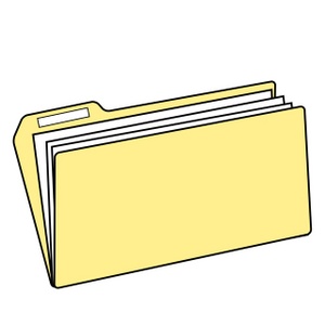 School Folder Clip Art - Free Clipart Images