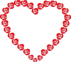 FunMozar – Valentines Day Roses Clipart