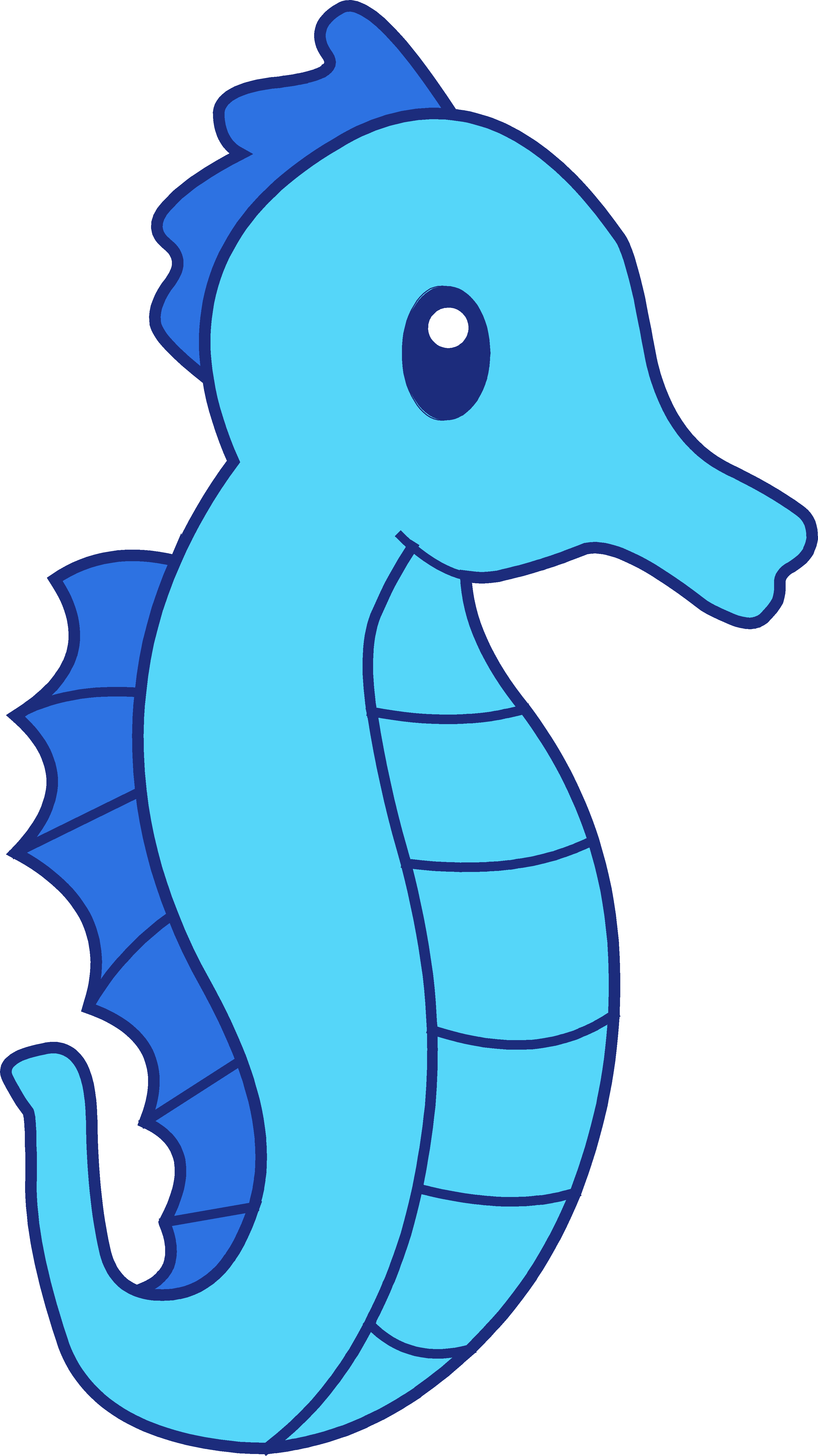 Sea Horse Clip Art - Tumundografico