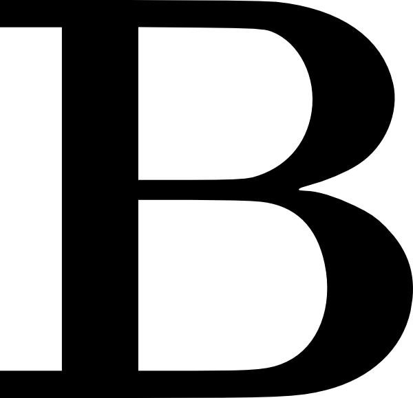 Letter B Clipart
