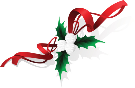 Christmas Golf Clip Art, Vector Images & Illustrations