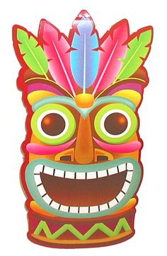 Luau Tiki Clip Art - Free Clipart Images