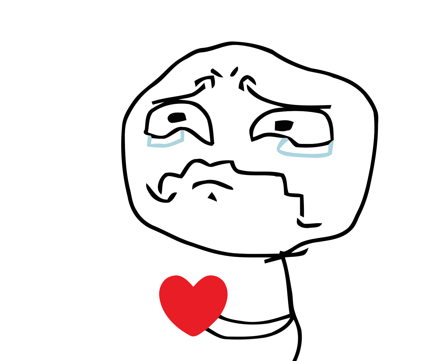 Sad broken heart | Know Your Meme