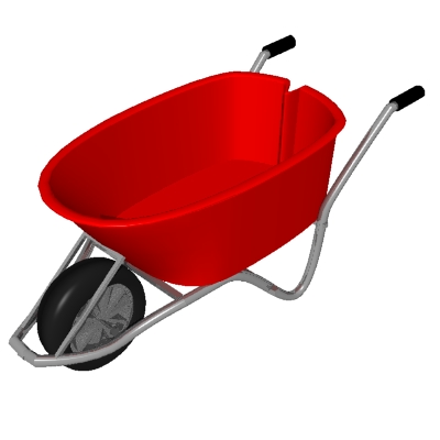 Wheelbarrow Clipart - Free Clipart Images