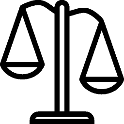 Basic Scales of Balance Icon | iOS7 Minimal Iconset | VisualPharm