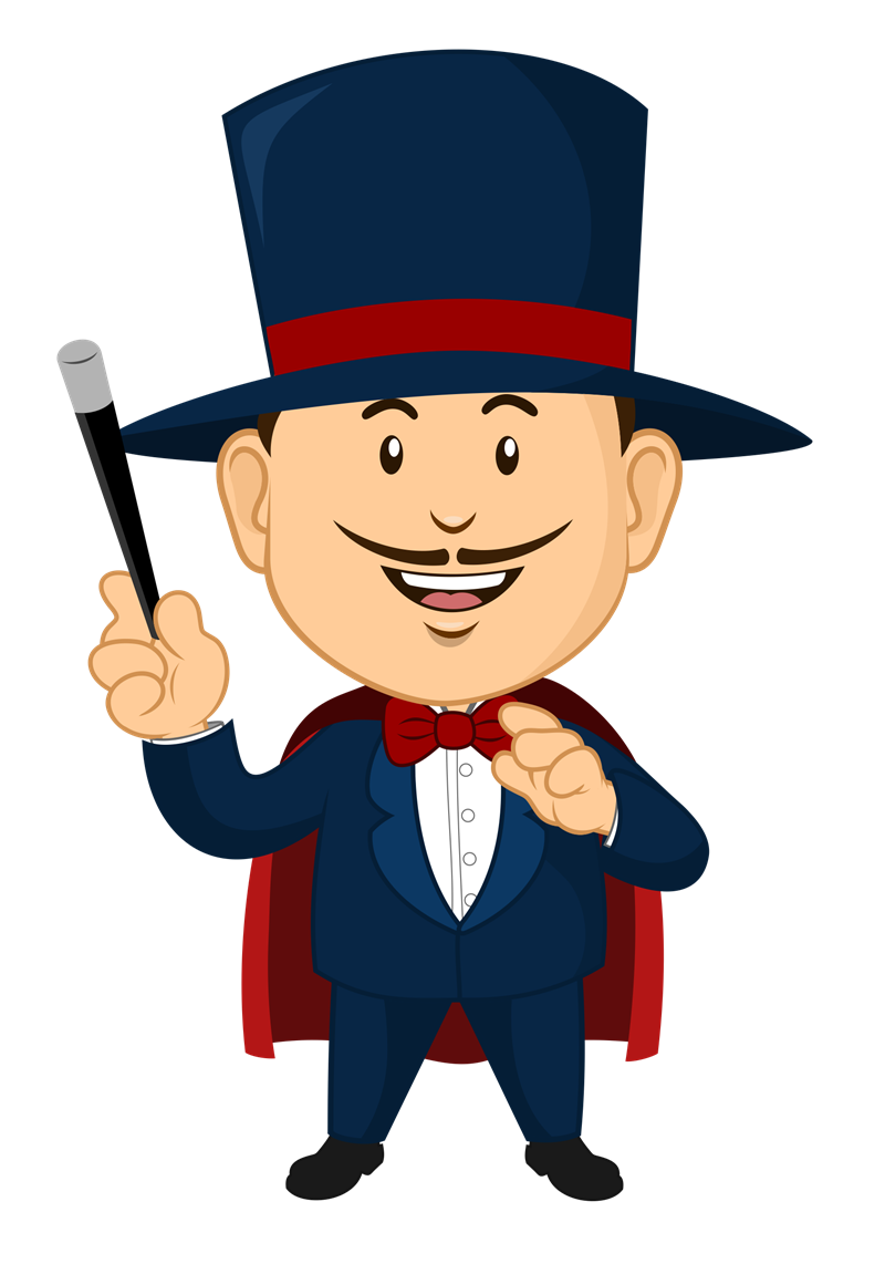 Magician Costume Clipart