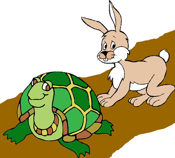 Hare and tortoise clipart - ClipartFox