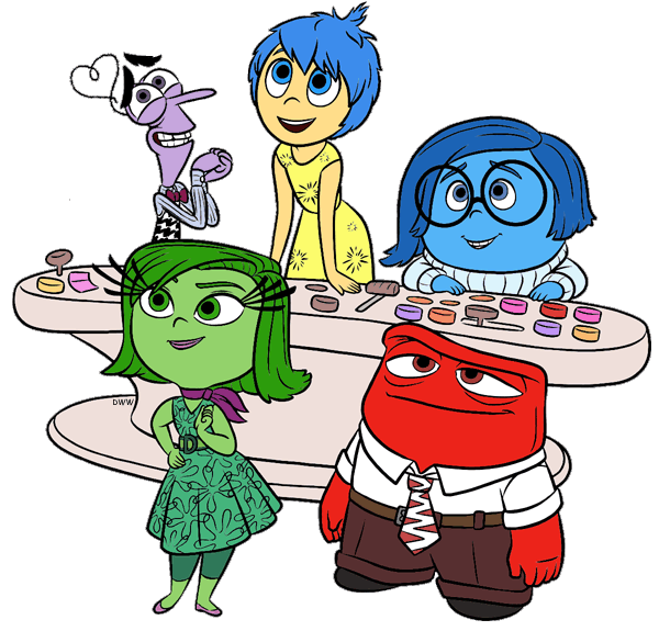 Disney emotion clipart fear