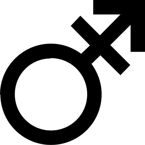 Gender Signs Black And White