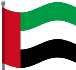 Uae flag clipart