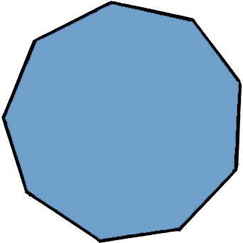 Regular Nonagon - ClipArt Best
