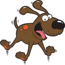 Goofy dog clipart