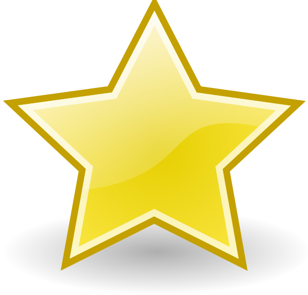 Rocket Emblem Star clip art Free Vector