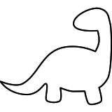 Dinosaur Template - ClipArt Best