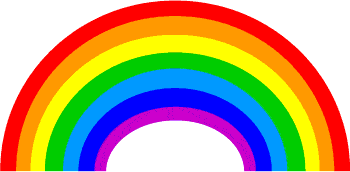 Rainbow Clip Art, ROY G BIV