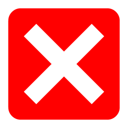 Red x mark 5 icon - Free red x mark icons