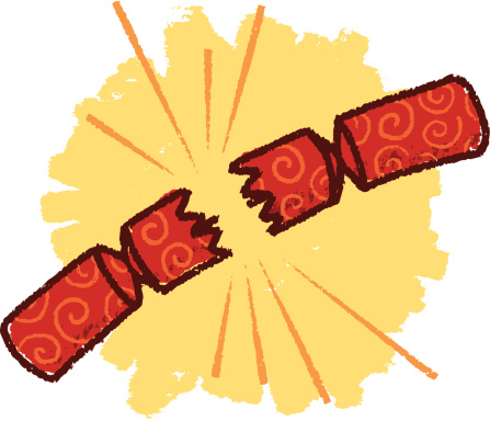 Christmas Cracker Clip Art, Vector Images & Illustrations