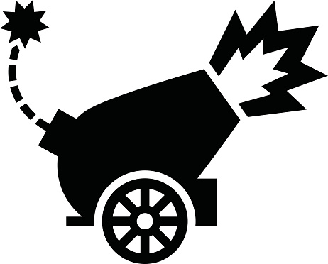 Old Cannon Balls Clip Art, Vector Images & Illustrations
