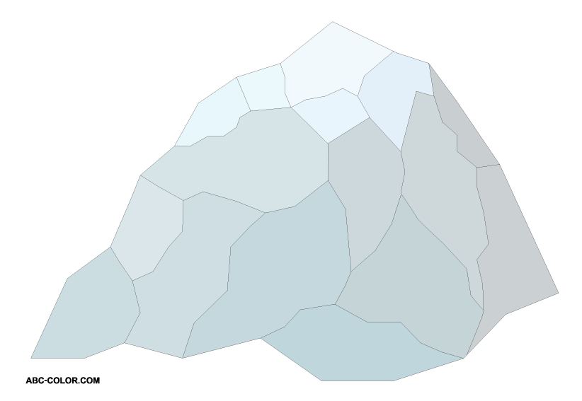 Rock Color Clipart