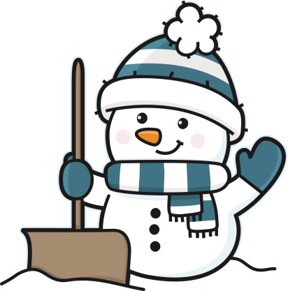Snow Shovel Clip Art, Vector Images & Illustrations