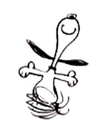 Snoopy Happy Dance Clipart