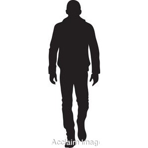 Clipart silhouette man